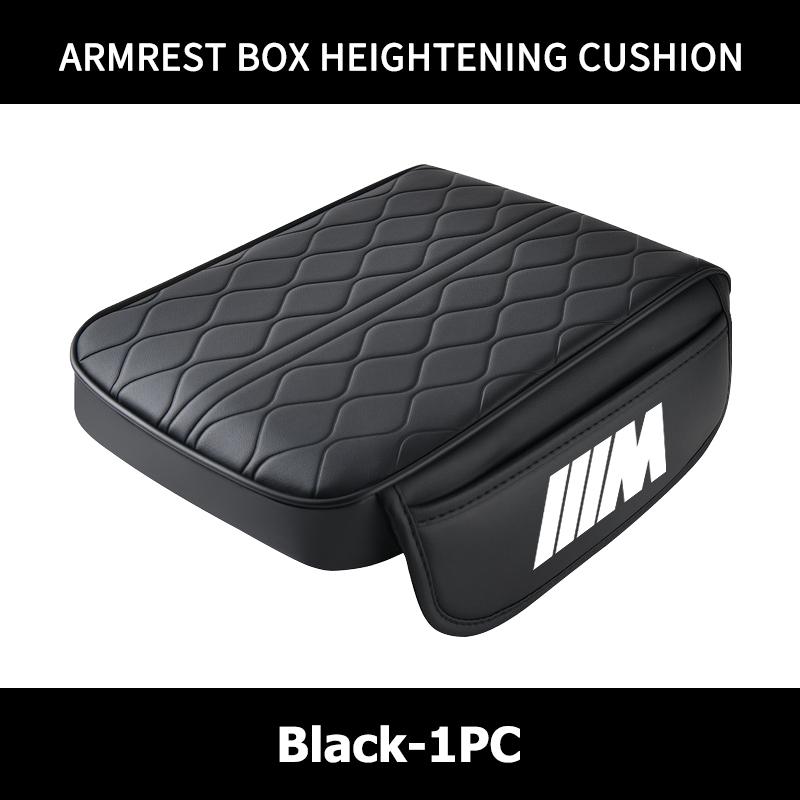 XPOV8 Car Center Console Armrest Cushion Arm Rest Storage Pad For BMW M Performance Alpina M3 M5 M6 X1 X3 X4 X5 G20