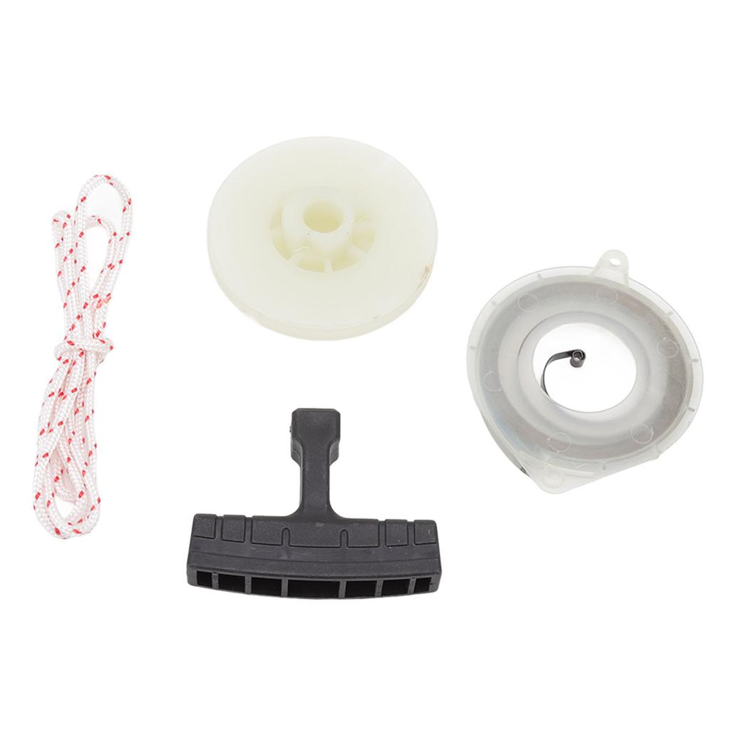 Starter Pulley Replacement Pull Start Pulley Spring Grip Rope Kit for Husqvarna 445e 450 455 460