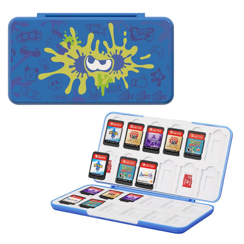 24-в-1 чехол для хранения игровых карт Nintendo Switch 3d силиконовый чехол для коммутатора Nintendo