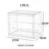 Acrylic Display Stand High Clarity Blind Box Organizer for Anime Collectibles Mini Figures Badge Holder Model Showcase Cabinet