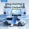 EAGET USB 3.2 Флеш-накопитель с выдвижным разъемом, емкостью 256 ГБ и скоростью передачи 120 МБ/с