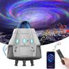 Креативный светильник звездного неба, светодиодный проектор со звездой и галактикой, украшение для комнаты, детский ночник, Bluetooth звуковая коробка