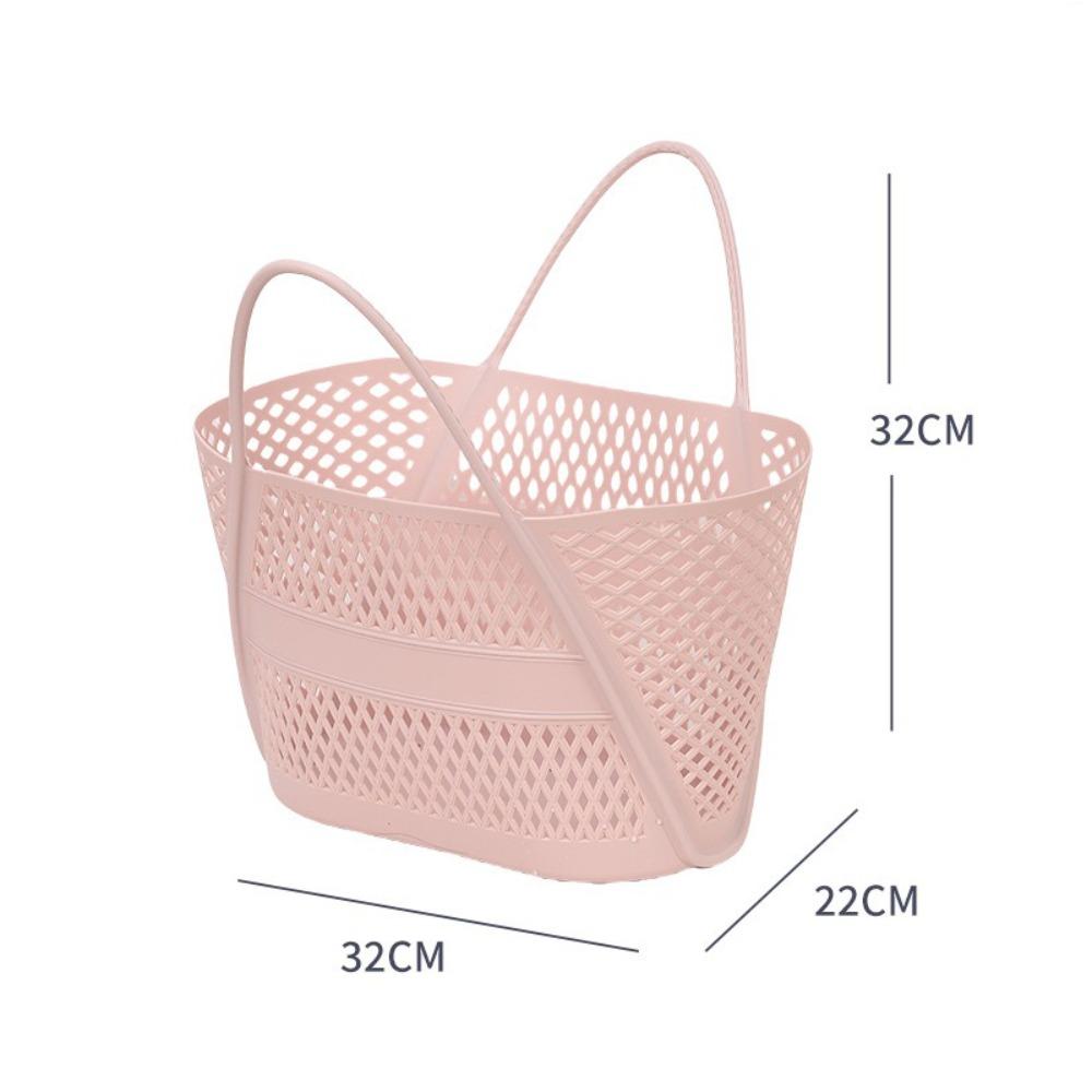 ПП Корзина для купания Большой вместимости Корзина для хранения плавательных принадлежностей Модная корзина для хранения в ванной Пляж