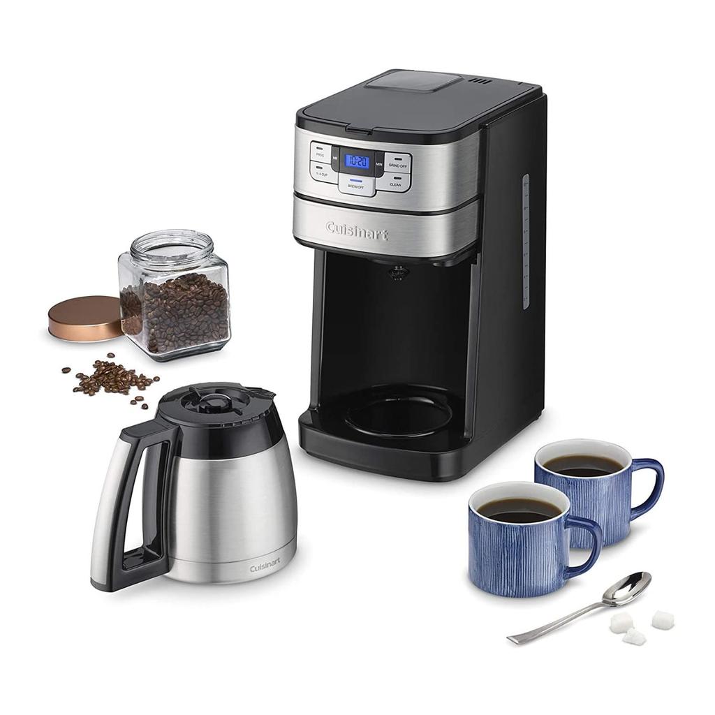 Автоматическая термокофеварка Cuisinart Grind Brew DGB-450 на 10 чашек