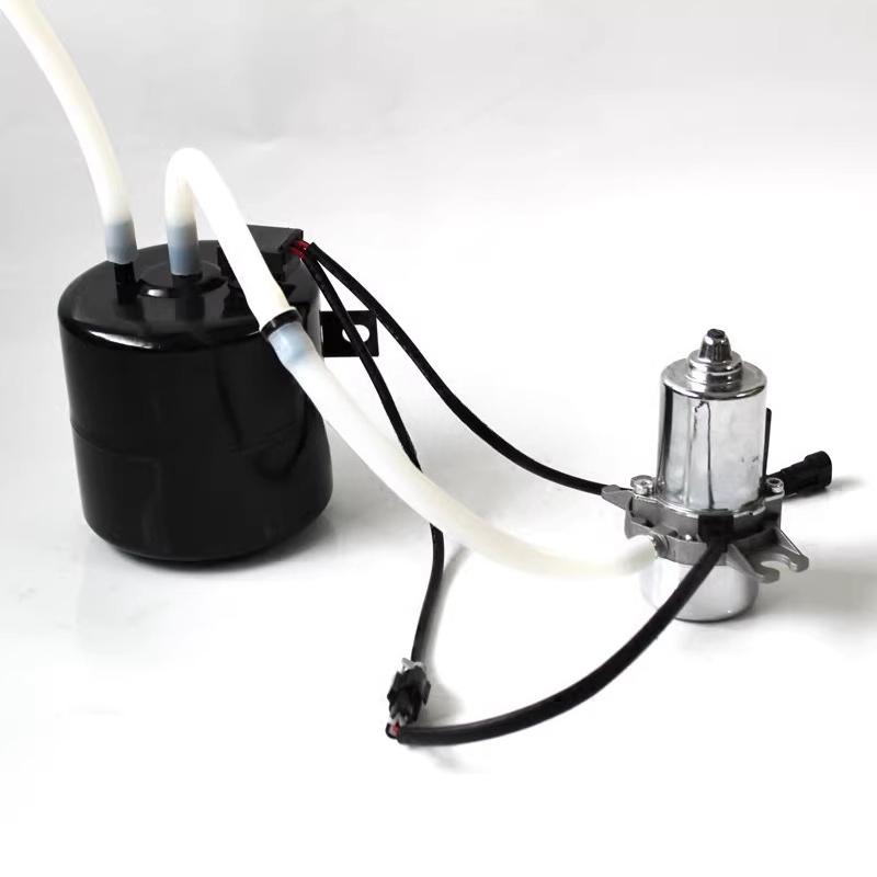 12V Electric Vacuum Pump Kit for Automotive Brake Booster System, Universal Vacuum Assistance Pump Set