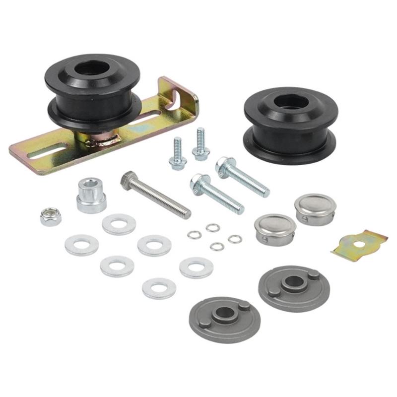 High Wear Resistance Lawn Mower Pulley Idler Belt Upgrade Set Constructed from Polyurethane for Extended Life 126-0316
