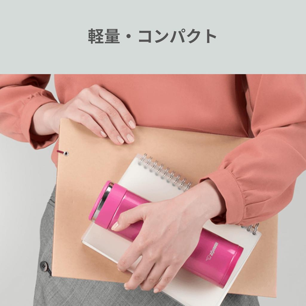 Бутылка для воды ZOJIRUSHI из нержавеющей стали, кружка, бутылка для питья, легкая, холодная, изоляция, теплая, 480 мл, белая SM-JF48-WA