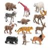 Pvc Chameleon Elephant Lion Figurines Set With Static Design For Classroom Teaching And Home Decor