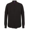 Mens Wicking Mandarin Collar Roll Sleeve Shirt