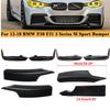 Накладка на противотуманную фару, передний разветвитель Canards для BMW F30 F31 F35 M Sport 320i 325i 328i 335i 2012-комплект переднего бампера для губ