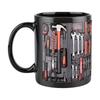 Toolbox Design Water Cup Ceramic Mechanic Mug Funny Mechanic Coffee Mug  Auto/Car Mechanic Gift