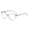 4PCS Cat Eye Anti Radiation Glasses for Women Fashion Clear Eyeglasses Eye Protection