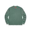 SS23 Неделя 8 Свитер с иконками Aoi 'Зеленый' Мужской SUP-SS23-159