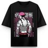 Jujutsu Kaisen Анимация Футболка с коротким рукавом Рёмен Сукуна Классическая футболка Мужская Летняя Новая Мода 100% Хлопок Верхняя Одежда