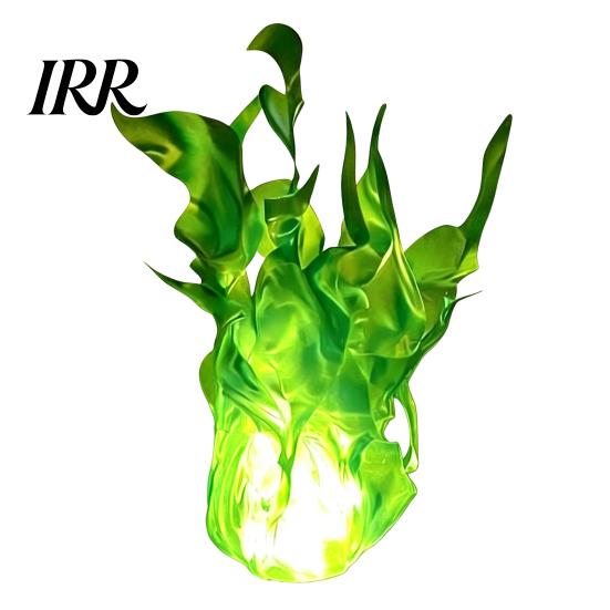 Realistic Fireball Accessory Floating Prop, LED Glowing Flame Halloween Handheld Prop for Cosplay, Lighted Decor Battery Powered Stage Light