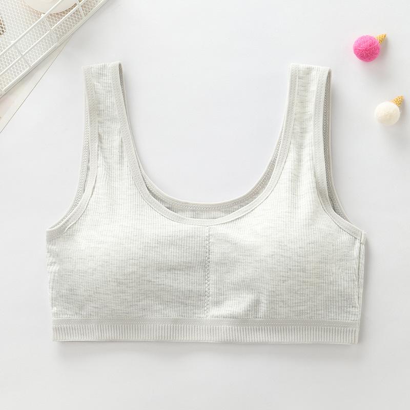 Нижнее белье для девочек, детский спортивный бюстгальтер для школьников младших классов, жилет для девочек