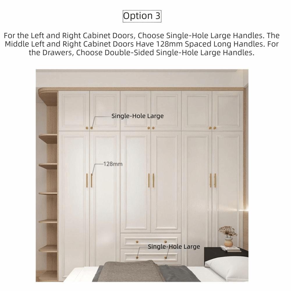 Brushed Antique Brass Cabinet Pulls Solid Brass Wardrobe Handles Furniture Handles Kitchen Use