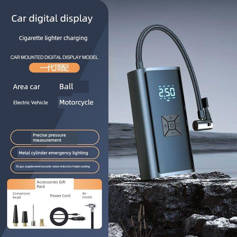 German Japan Import Technology New Arrival Vehicle Air Pump Car Portable Air Pump Electric Lighting Car None