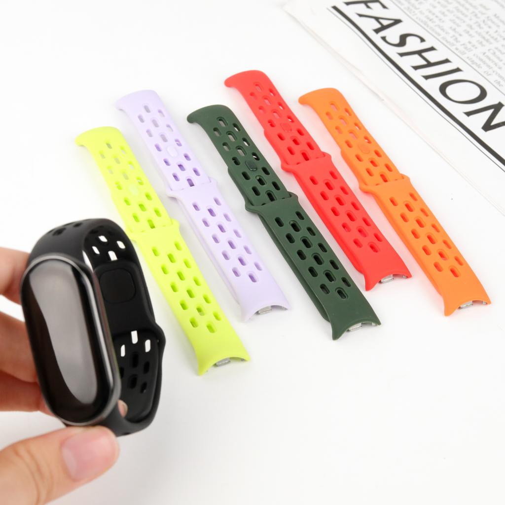 Ремешок для Xiaomi Mi Band 10 9 8 NFC Аксессуары Спортивный силиконовый браслет Ремешок для запястья ремешок pulseira correa miband Mi band 10