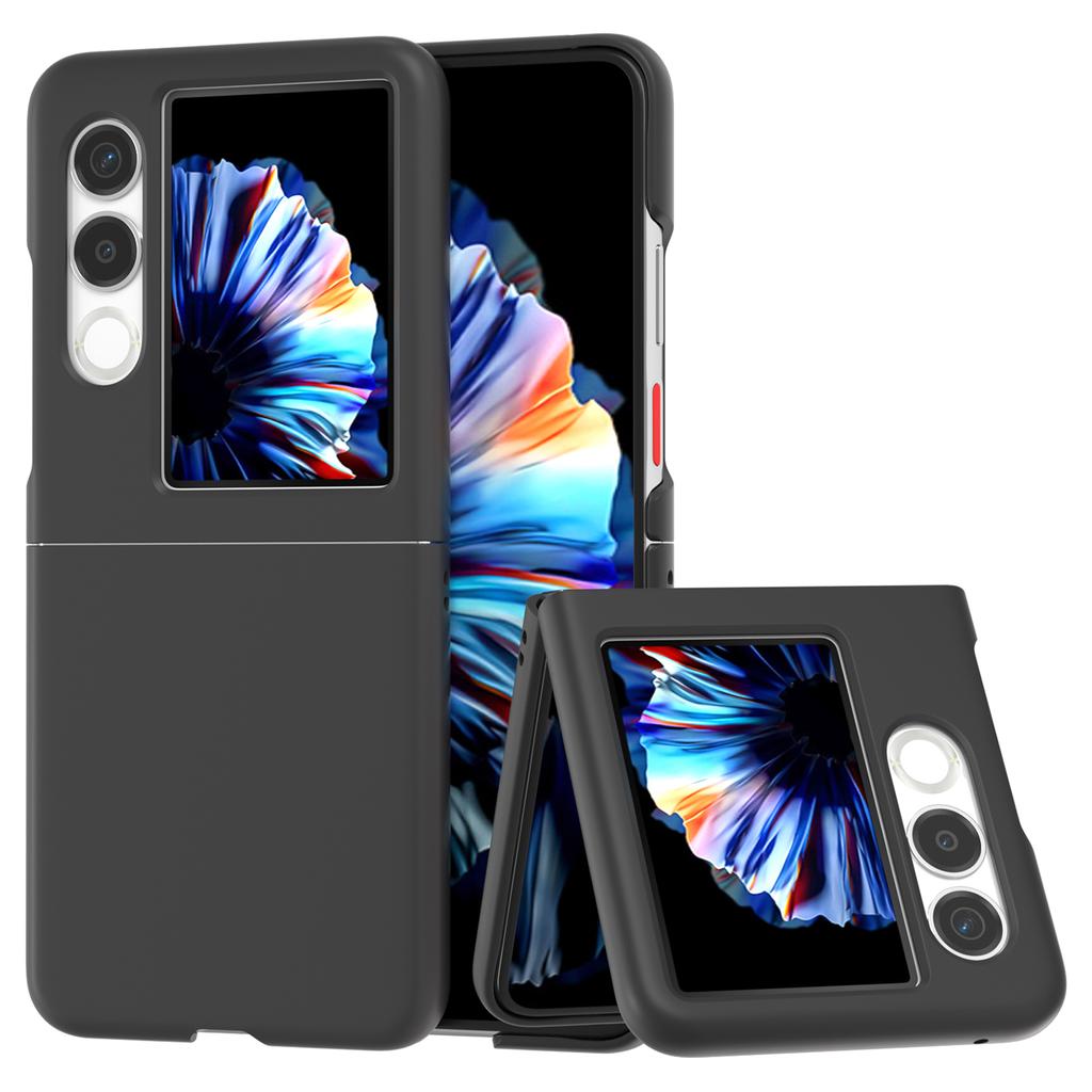 For ZTE Nubia Flip2 5G Case Skin-Touch Texture Hard PC Folding Phone Cover