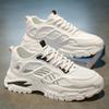 Men's Shoes Spring and Autumn New Summer Men's Versatile Leisure Sports Mesh Breathable Non-slip Wear-resistant Heightening Dad Trendy Shoes