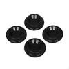 4 Pieces Piano Caster Cups Mat Heavy Duty Hardware Replacements Foot Cover Lightweight