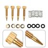 For Weber 4PCS Screws 4PCS Copper Plating Solid Brass