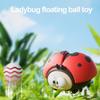 Ladybug Floating Ball Blowing Toy - Novelty Levitation Air Flow Focus Training Game, Early Educational Montessori Toy