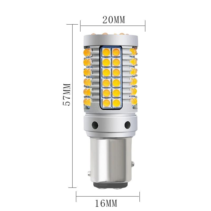 Для Hyundai Tucson NX4 2022 2023 2 шт. 69smd светодиодный сигнал поворота для салона автомобиля, резервные задние фонари заднего хода, лампы