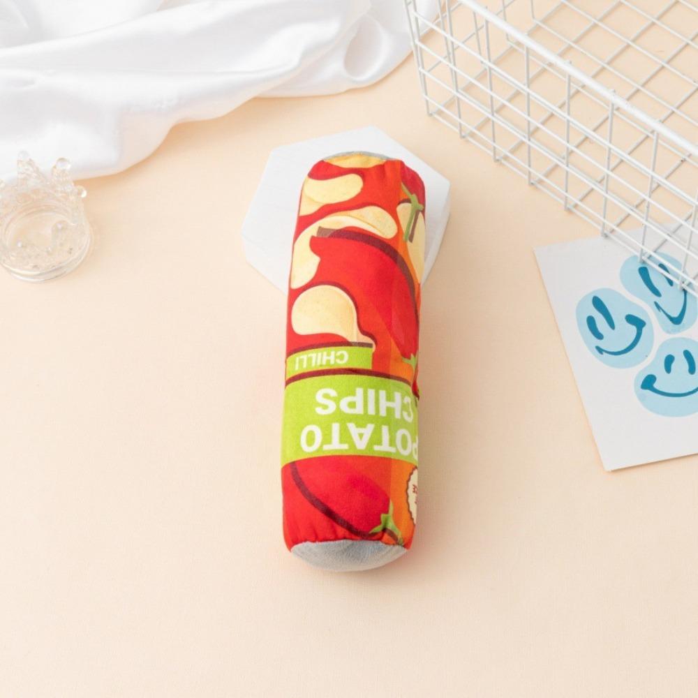 Bite-resistant Pets Squeaky Chew Toy Crisps Sounding Paper Toys New Potato Chip Cat Toys