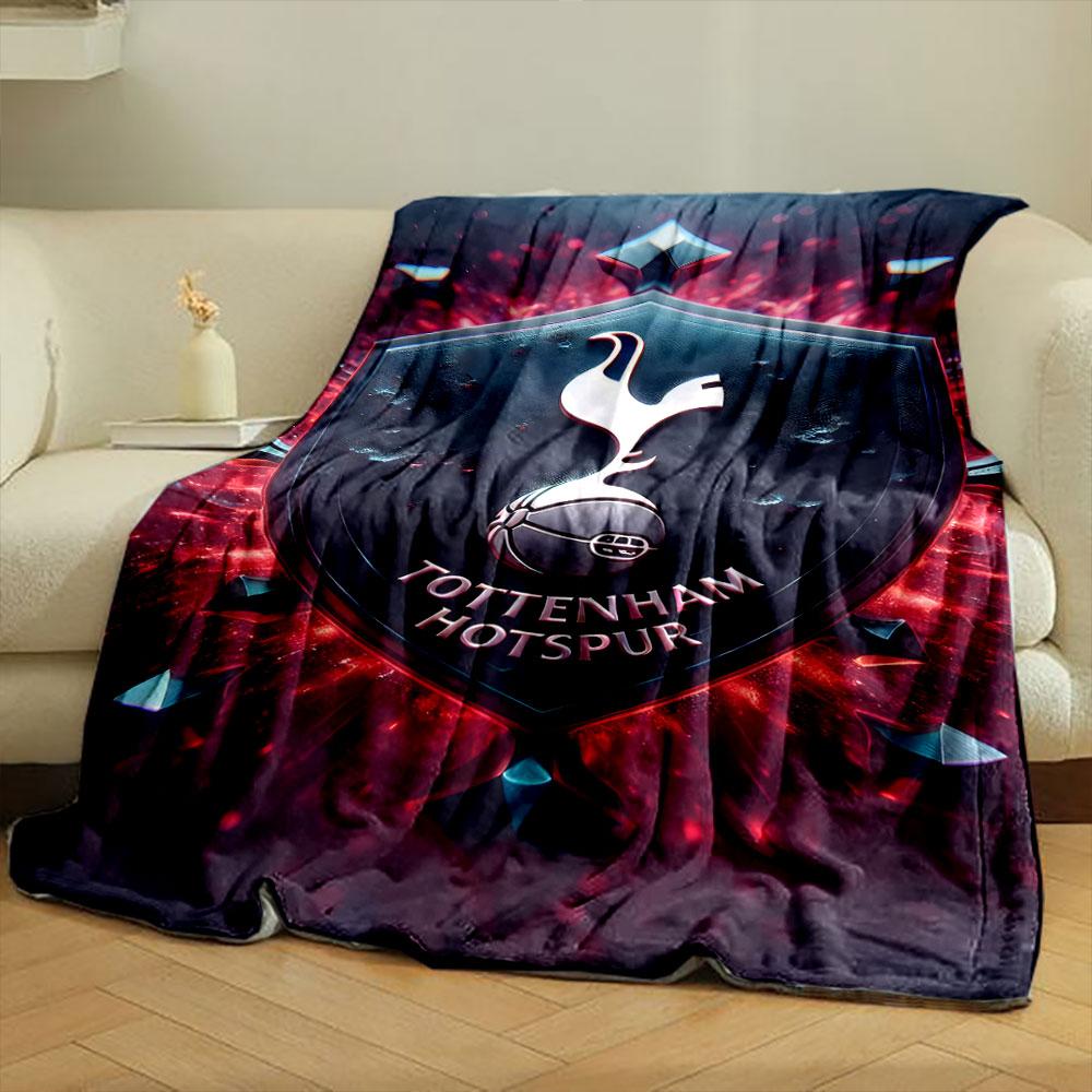Tottenham Hotspur Logo Blanket print blanket soft and cozy perfect for the living room bed sofa or a nap,gift
