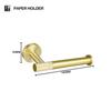 Brushed Gold Stainless Steel Towel Bar Rack Toilet Paper Holder Towel Rack Hook Toilet Brush Bathroom Hardware Accessories