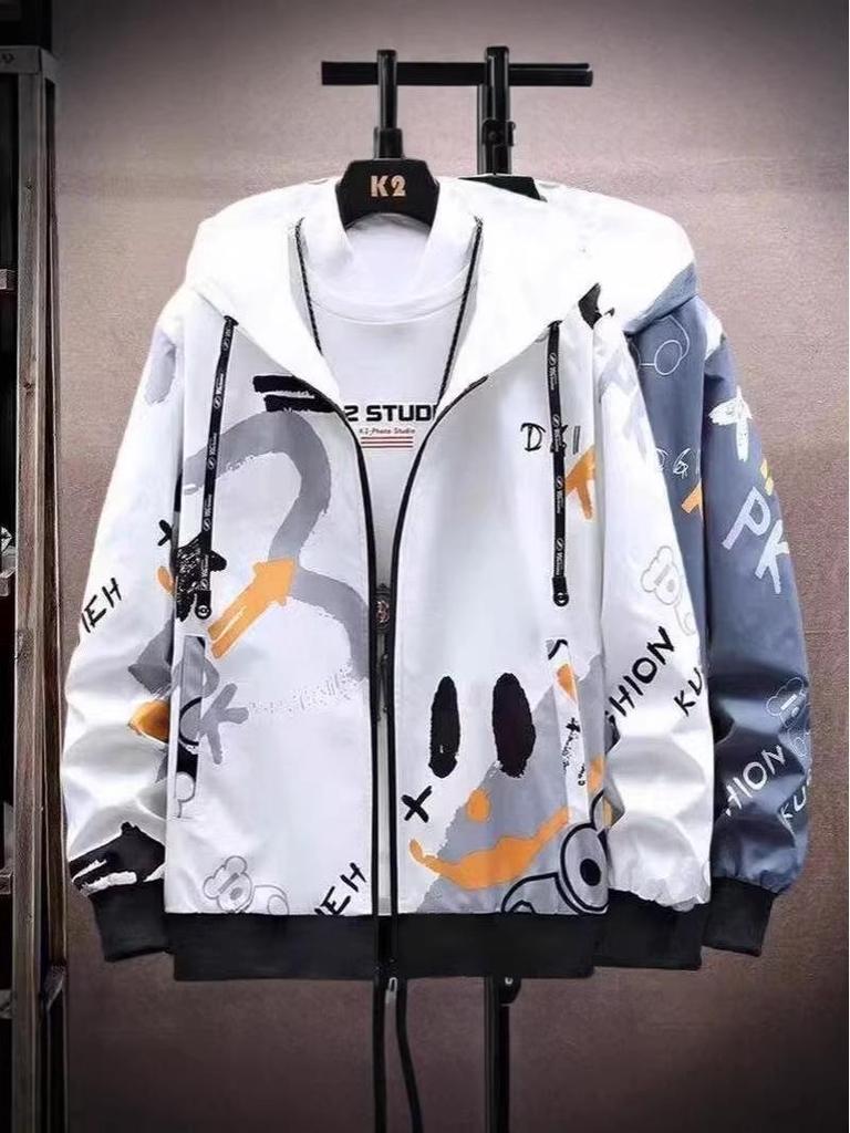 Бархатная толстовка для подростков, осень/зима - Стильная, свободного кроя куртка