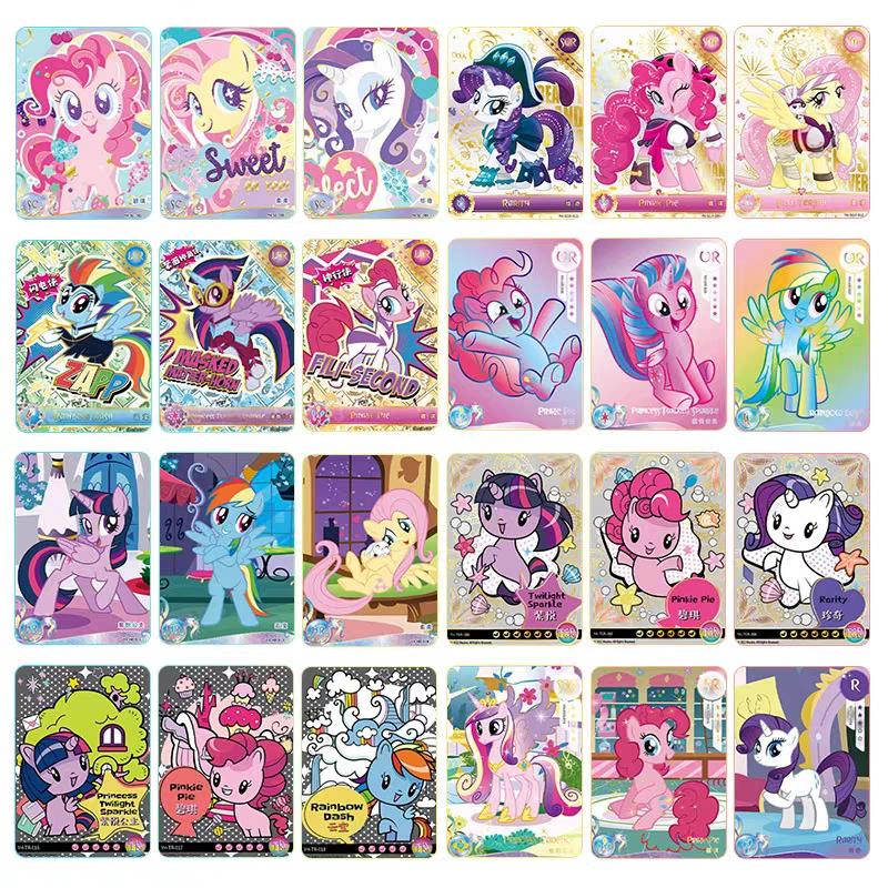 Карты My Little Pony Дружба — это волшебство Коллекция Карта Редкая Коллекционная Карточная Игра Коллекционная Карта Детские Игрушки Подарки