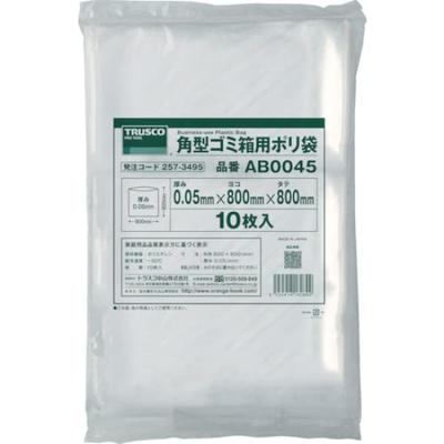 Пластиковый пакет для мусорного бака TRUSCO Square AB0120 0.05X120L (10 кусочков)
