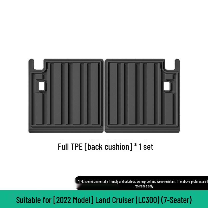 Индивидуальные коврики из ТПЭ для Toyota Land Cruiser LC300 (Модель 2022 года)