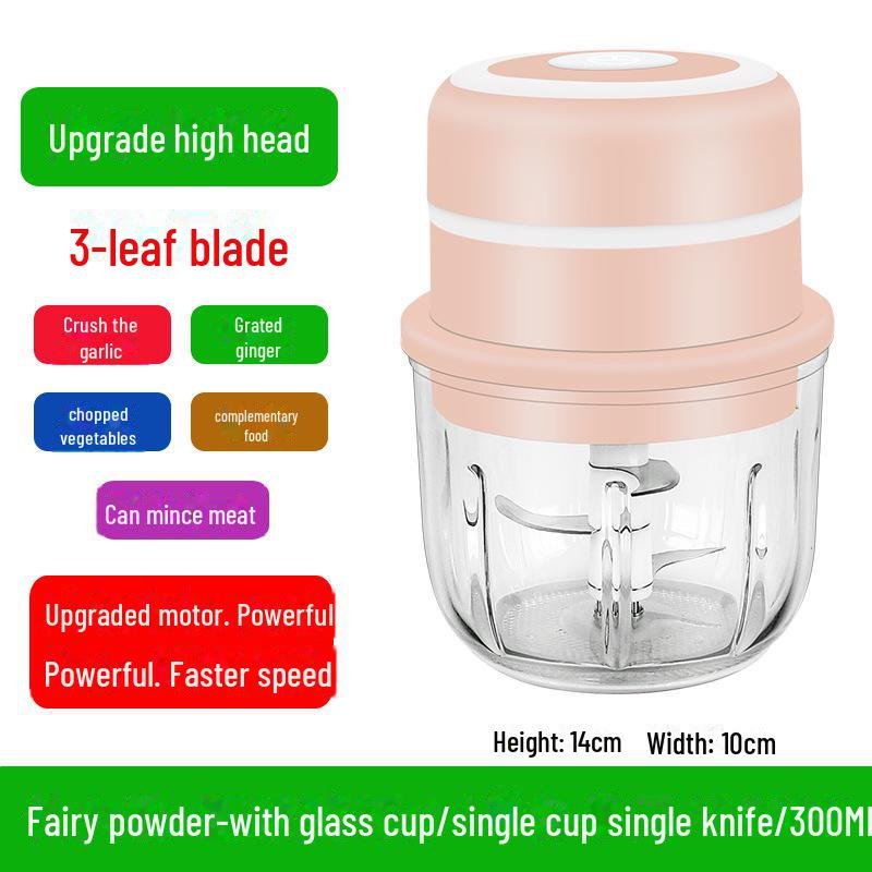 Многофункциональная электрическая чесночница и давилка для домашнего использования