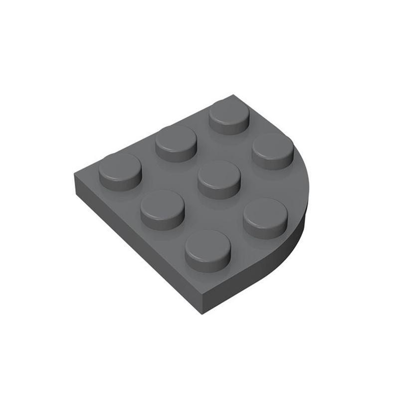 50 г/43 шт. 30357 Закругленный Угол 3 x 3 Блок Moc Цвета Аксессуары Совместимо с с Изогнутым Кирпичом DIY Наборы Игрушек Разработаны Для Детей Технические Детали