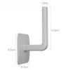 1Pcs Durable Storage Organizer Hat Rack Kitchen Wall No Drilling Cap Hook Holder Adhesive Baseball Cap Hanger for Door Closet