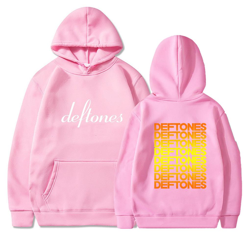 Deftones Весенние мужские толстовки с капюшоном для мальчиков Harajuku для девочек хип-хоп-пуловер модный музыкальный подарок повседневный свободный удобный свитшот