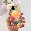 Красивый чехол с принтом для Samsung Galaxy A8 (2018) / A8+ (2018) Мягкая силиконовая ТПУ задняя крышка для чехлов телефона Samsung A8 A 8 Plus