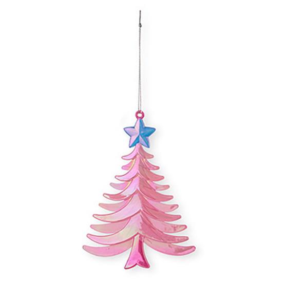 Winter Acrylic Christmas Ornaments Colorful Snowflake Ballerina Dancer Feather Hanging Ornaments for Xmas Tree Decor