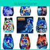 Новый мультяшный аниме рюкзак Sonic для учеников начальной и средней школы