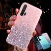 Для Huawei P40 Lite Чехол Блестящий Глиттерный Чехол Huawei P50 P40 P30 Pro P20 P10 P9 Lite Mate 40 30 20 Honor 50 10i 10 20i Pro Чехлы