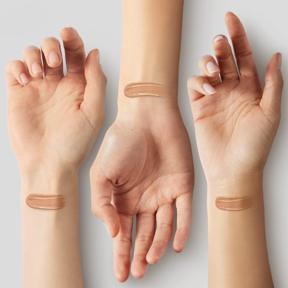 Эльф. 16HR Camo Concealer Полное покрытие Высокопигментированный матовый финиш Светлая слоновая кость 0,203 жидких унций (6мл), Средний бежевый, 6 мл