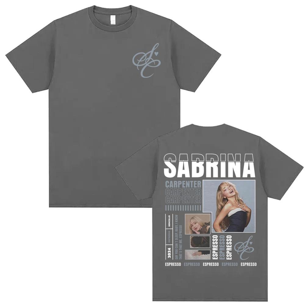 Sabrina Carpenter Short N Sweet Album Tour Tshirts Unisex Womens Harajuku Hip Hop Trend T Shirt Summer Tops High Quality Tshirt