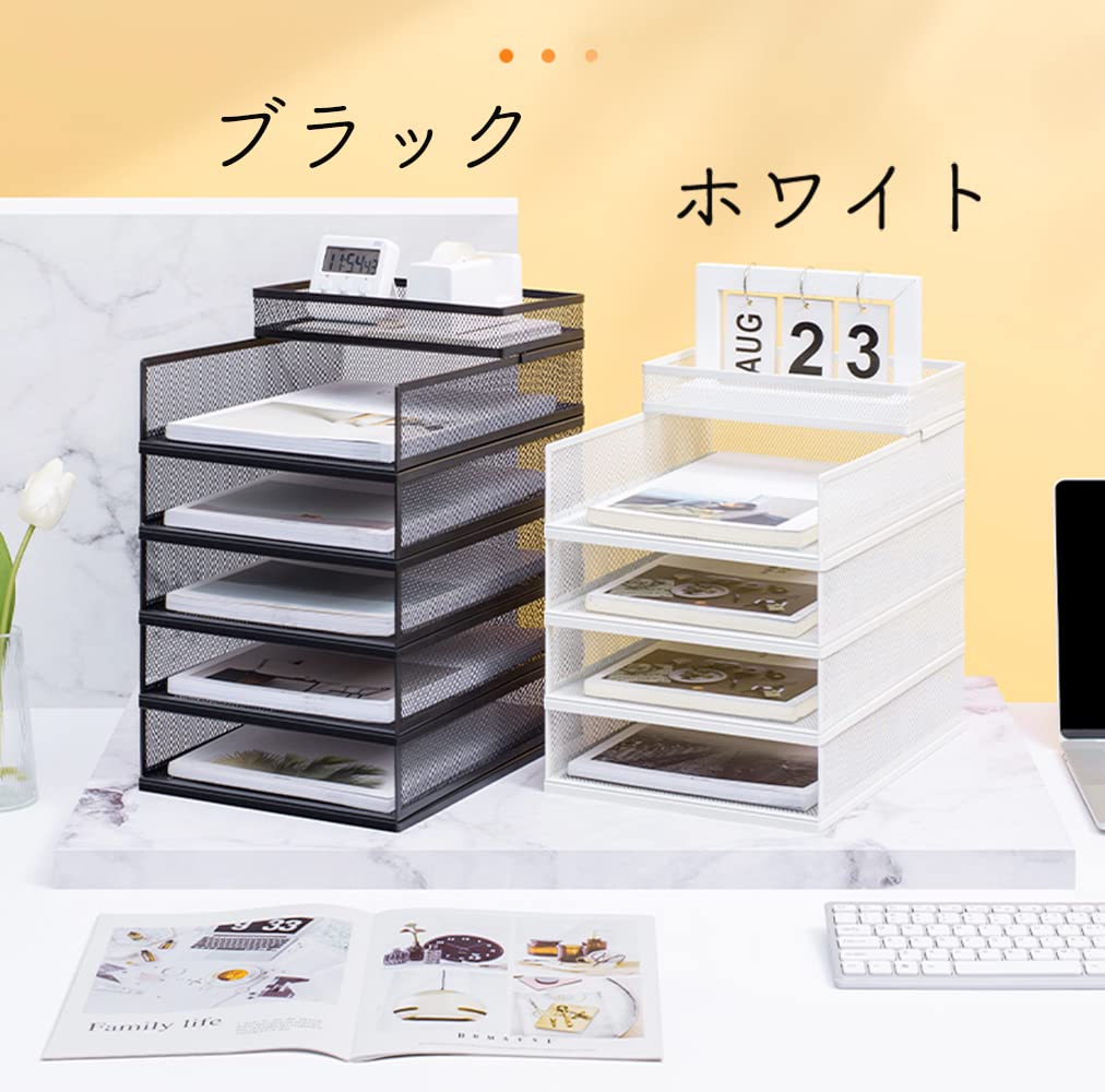 A4 Папка для писем Настольная стойка для хранения Металлический лоток для документов Сетчатый металлический Вертикальный 3 яруса 4 яруса Держатель Органайзер для стола Хранение канцелярских товаров Офис