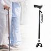Elder Cane Adjustable Height Foldable Crutch for Old Man Travel Elderly