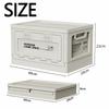 27L Outdoor Sundries Storage Box Collapsible Folding Outdoor Bin  Camping Accessories