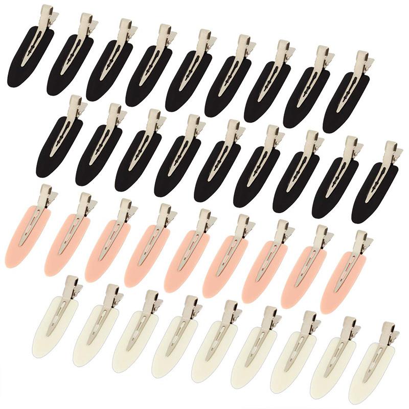 10pcs/set No Crease Basic Hair Clips For Women Girls Hair Styling Makeup No Bend Hairpins Barrettes Hair Accessories